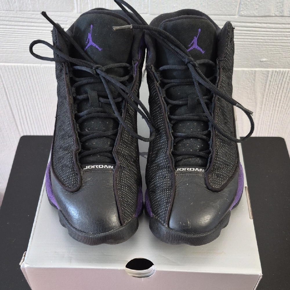 Jordan 13 Retro Black and Purple